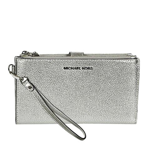 silver michael kors wallet|michael kors wallet discount.